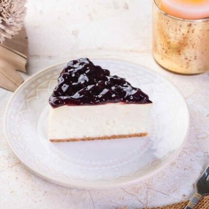 Blueberry Cheesecake Slice