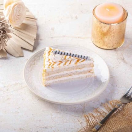 Butterscotch Cake Slice