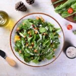 Tahini Salad with Crunchy Chickpeas